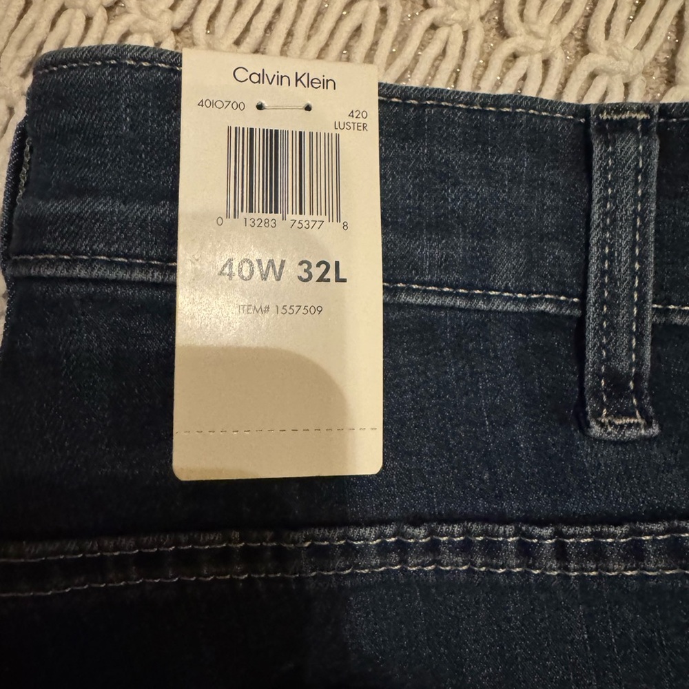 Calvin Klein Men’s Dark Blue Jeans